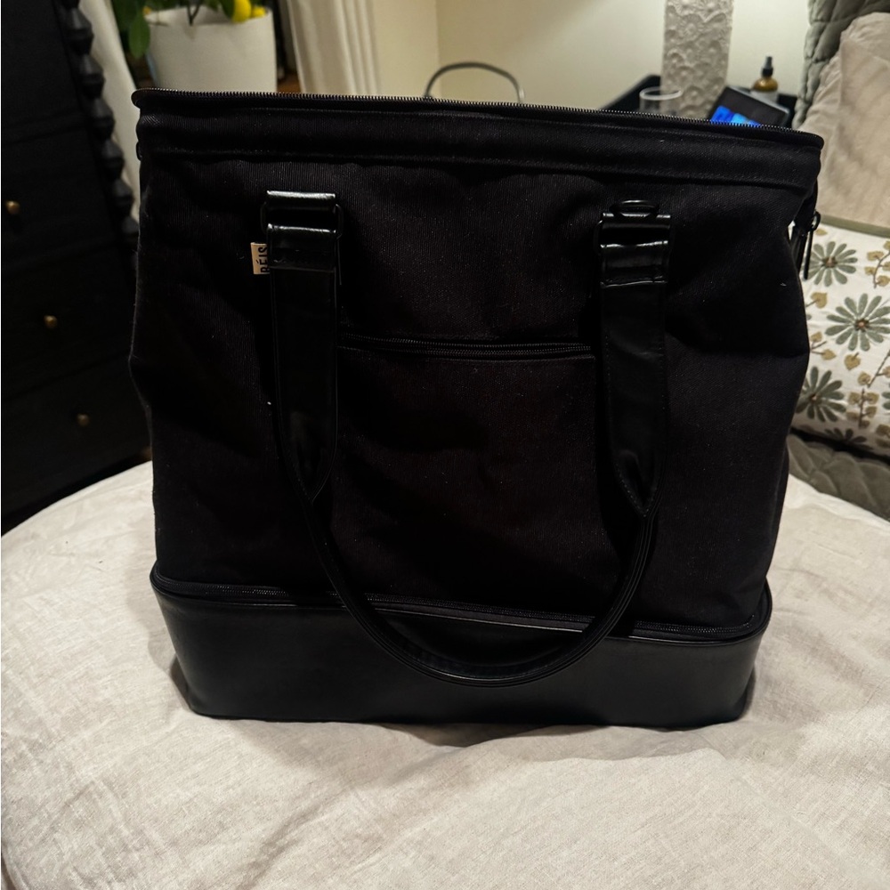 BEIS Black “The Mini Weekender” bag